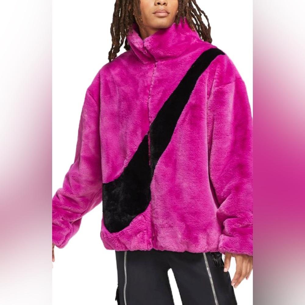 Nike Women's fur winter jacket size S, like new